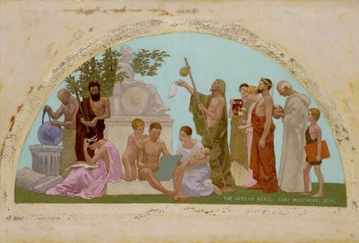 Barış Sanatları, 1893 by Julius Gari Melchers